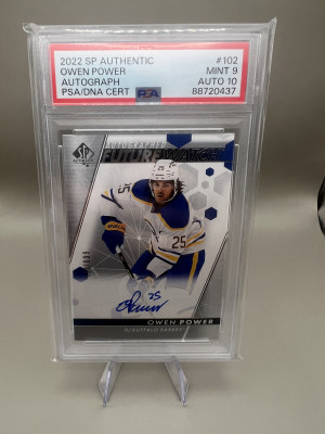 Owen Power Future Watch auto PSA 9 Auto 10 front