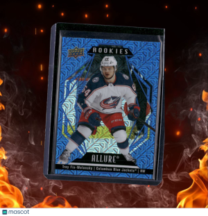 2022-23 Upper Deck Allure Trey Fix-Wolansky Blue Line Rookie #137 front