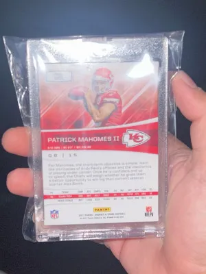 Patrick Mahomes Rookies And Stars Rookie back