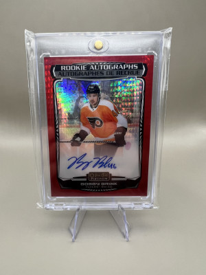 Bobby Brink OPCP Red Prism Auto /50 front
