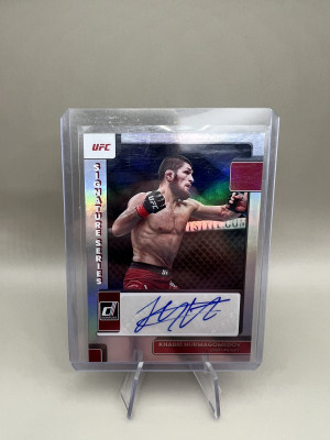 khabib Nurmagomedov Auto signature Series front