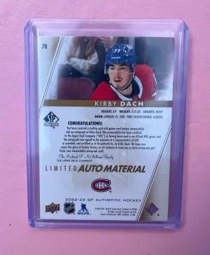 Kirby Dach Limited Auto Material/100 back