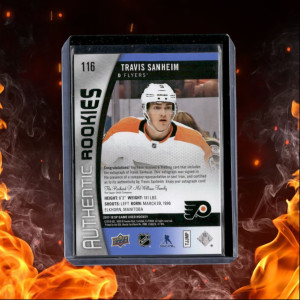 2017-18 Upper Deck SP Game Used Janne Laukkanen Authentic Rookie Auto #116 back