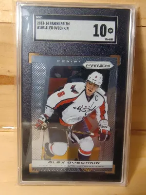 2013-14 Panini Prism Alex Ovechkin-SGC 10 front