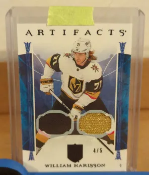 2022/23 Artifacts William Karlsson Patch 4/5 front
