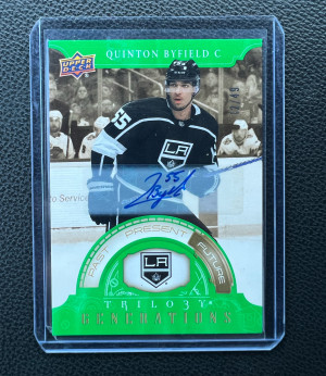 QUINTON BYFIELD GENERATIONS AUTO /49 front