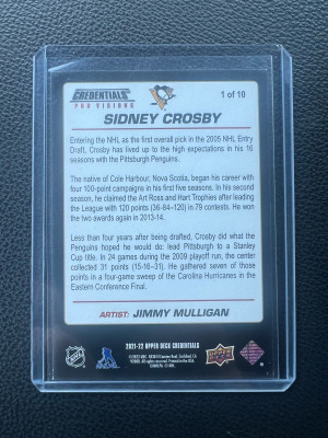 Sidney Crosby Pro Visions (SSP) back