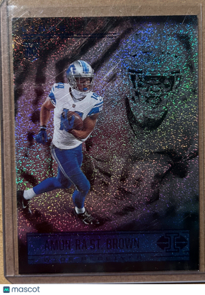 2021 Panini Amon-Ra St. Brown #86 Rookie Stardust front