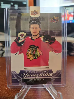 2023-24 Upper Deck Young Guns Canvas #C382 Connor Bedard front