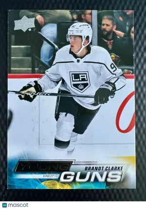 2022 Upper Deck Brandt Clarke #470 Rookie front