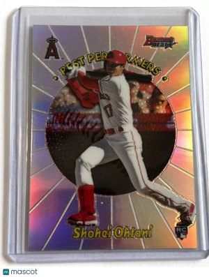Bowman's Best Shohei Ohtani Rookie Refractor front