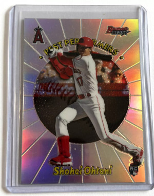 Bowman's Best Shohei Ohtani Rookie Refractor back