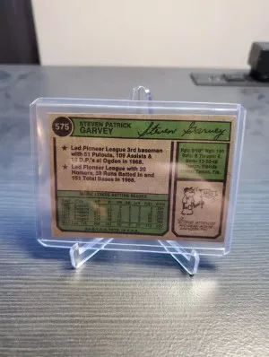 1974 Topps - #575 Steve Garvey back