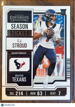 2023 Panini C.J. Stroud #40 RC front