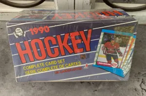 Complete Factory Sealed Set of 1989-90 O-Pee-Chee Hockey.  Free Shipping! front