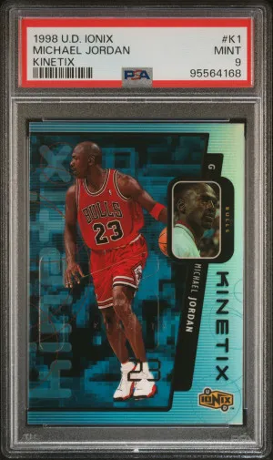 1998 Upper Deck Ionix Kinetix Michael Jordan Kinetix front