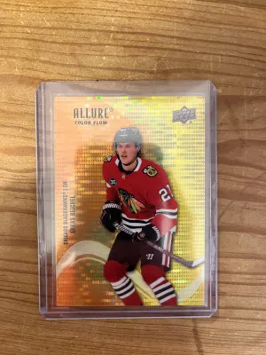 22-23 Allure Lukas Reichel Orange Yellow spectrum 82/85 front