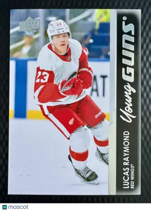 2021 Upper Deck Series 2 Lucas Raymond #464 Rookie front