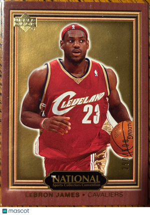 2006 Upper Deck LeBron James #NBA-2 RC front
