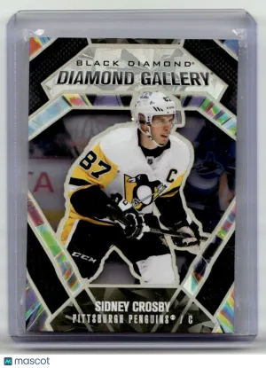 2022-23 #DG-SC Sidney Crosby Black Diamond Gallery front