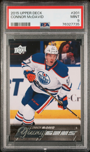 2015 Upper Deck Connor Mcdavid front