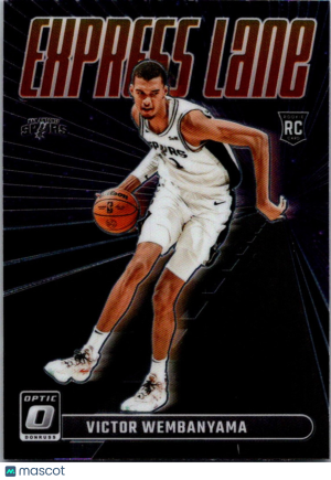 Donruss Optic Express Lane Victor Wembanyama #8 Rookie front