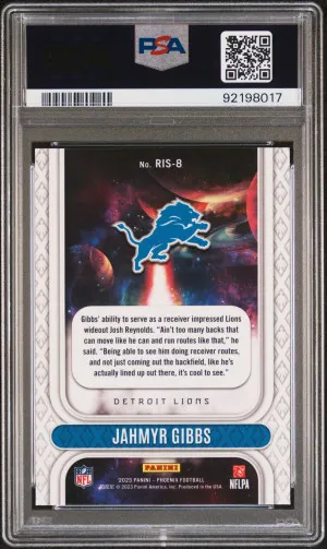 2023 Panini Phoenix Rookie Rising Jahmyr Gibbs back