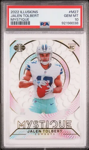 2022 Panini Illusions Mystique Jalen Tolbert Mystique front