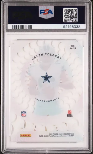 2022 Panini Illusions Mystique Jalen Tolbert Mystique back