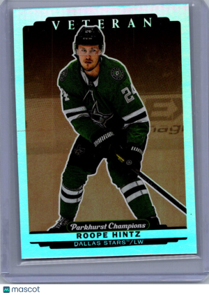 Parkhurst Champions Roope Hintz #137 Dallas Stars front