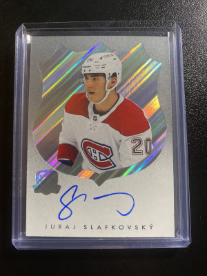 Juraj Slafkovsky 22-23 The Cup Logomarks Auto front