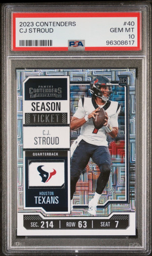 2023 Panini Contenders FOTL CJ Stroud front