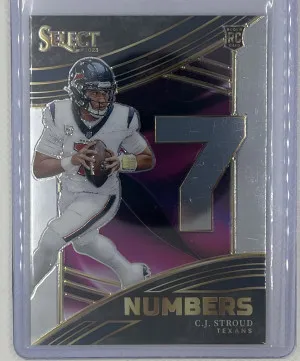 2023 select Cj stroud RC numbers front