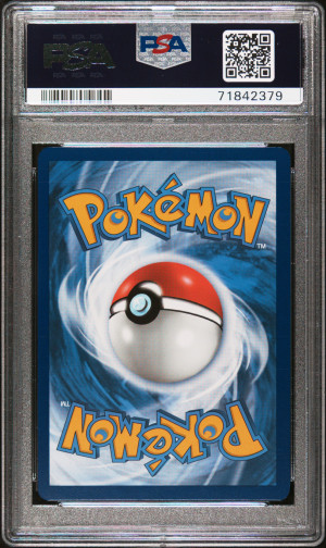 2023 PokéMon TCG Bibarel #GG25 English Full Art PSA 9 back
