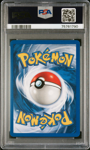 2000 PokéMon TCG Giovanni's Meowth #74 English PSA 9 back