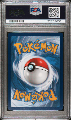 2022 PokéMon TCG Honchkrow V #162 English Full Art Brilliant Stars PSA 5 back
