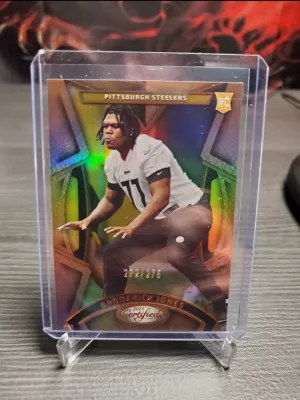 2023 Panini Certified - Rookies Mirror Bronze #153 Broderick Jones /275 (RC) front