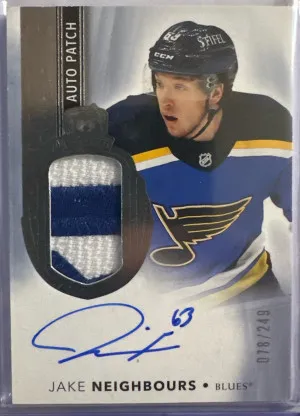 Jake Neighbours The Cup Rookie Rpa 78/249 front