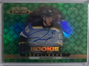 Jake Neighbours Stature Rookie Auto 9/25 front