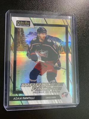 Adam Fantilli 23-24 OPC Platinum Pond Hockey front