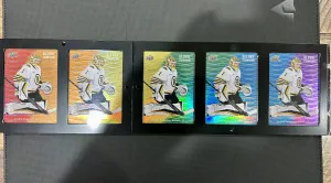 Jeremy Swayman | 23-34 UD Allure | Full color flow rainbow front