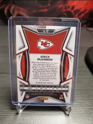 2023 Panini Certified - Mirror Gold #42 Jerick McKinnon /25 back