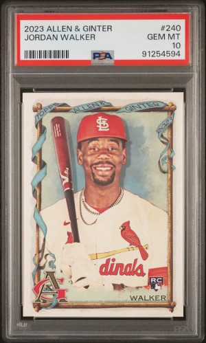 2023 Topps Allen & Ginter Jordan Walker front