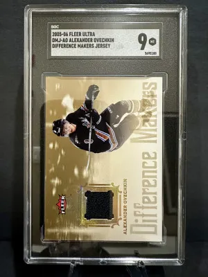 Alexander Ovechkin difference makers rookie jersey front