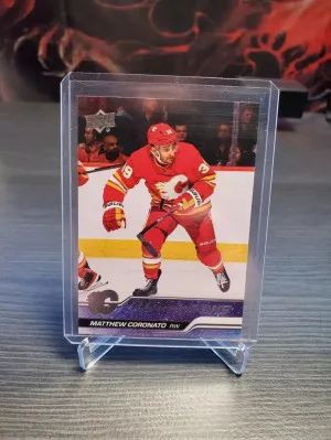2023-24 Upper Deck Series 1 - Young Guns #201 Matthew Coronato (RC) front