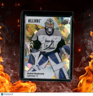 2023-24 Upper Deck Allure Andrei Vasilevskiy Yellow Taxi #59 front