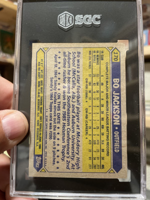 Bo Jackson back