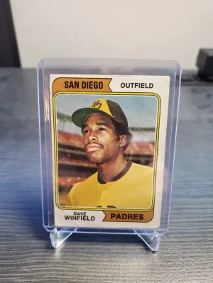 1974 Topps - #456 Dave Winfield (RC) front