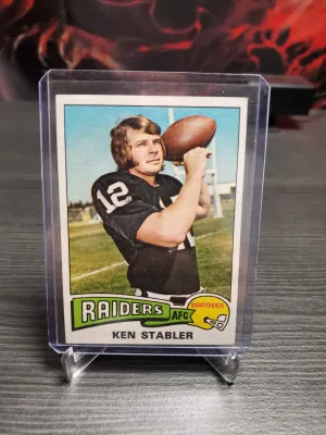 1975 Topps - #380 Ken Stabler front