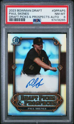 2023 Bowman Draft Draft Picks & Prospects Autograph Paul Skenes front
